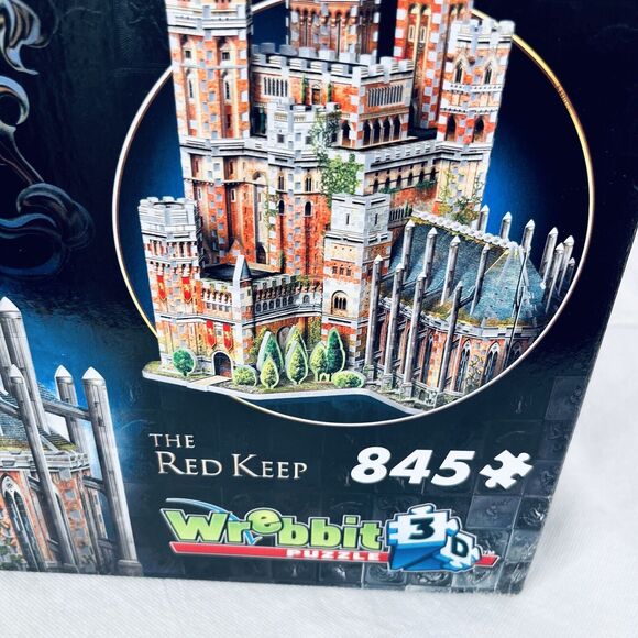 Wrebbit Game of Thrones The Red Keep 3D Puzzle: 845 Pieces New! - Picture 6 of 9
